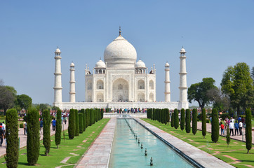 Fototapeta premium Taj Mahal. Agra, India