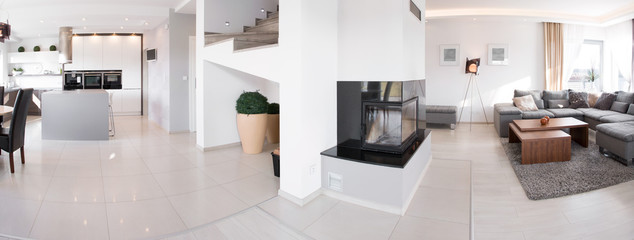 Panorama of residence