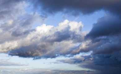 Fototapeta na wymiar The sky with clouds