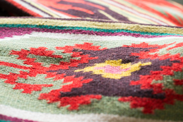 Fototapeta premium Traditional Ukrainian woven fabric
