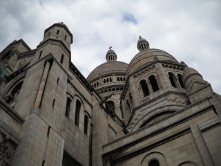 Fototapeta na wymiar Perspectiva de Sacre Coeur