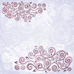 Vintage floral backdrop