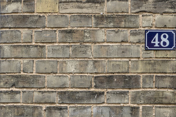 House number 48 fourty eight