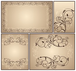 Set a decorative VINTAGE