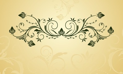 Fototapeta premium Illustration vintage background