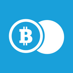 Bitcoin coin icon