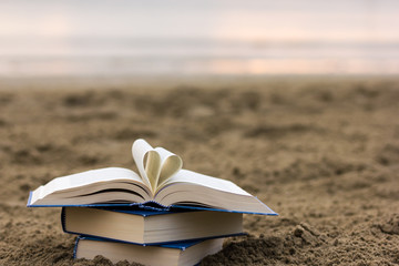 Book on the beach