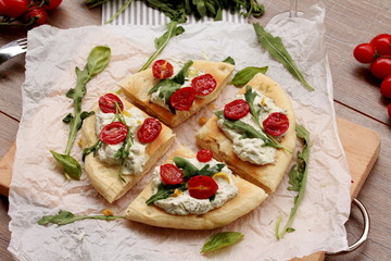 italian pizza - focaccia