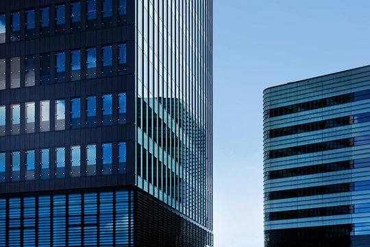 Modern financial office building