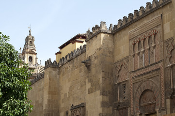 Fototapeta na wymiar Cordoba - Spain, Cathedral, La Mezquita Cathedral