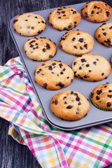 chocolate chip muffins