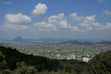 山頂からの風景