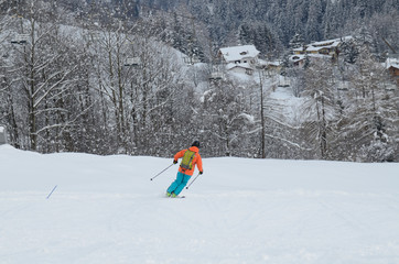 sci alpino sciatore 