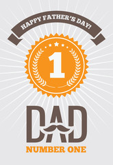 Dad number one 1