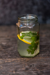 Lemonade with mint