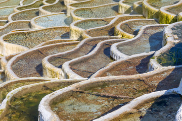 A unique salt baths in Hungary.