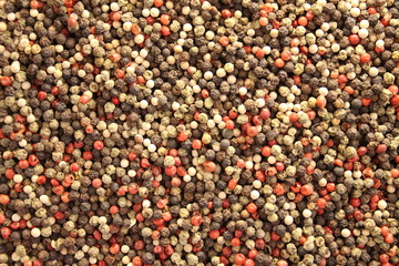 Peppercorns background