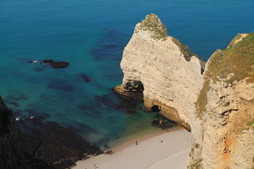 Falaises d'étretat, France