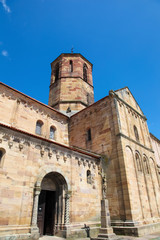 Fototapeta na wymiar Saints-Pierre-et-Paul church in Rosheim, Alsace, France