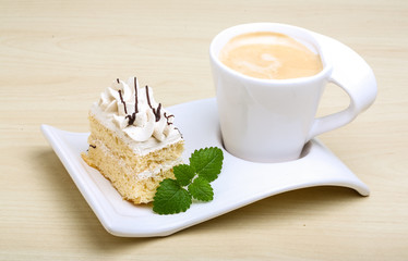 Coffee with cake