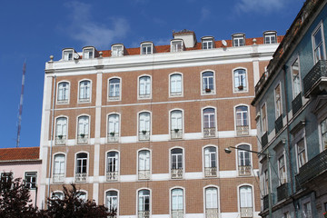Fototapeta na wymiar Typical Historical House, Lisbon, Portugal