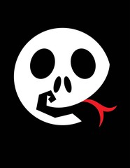 Dark Smile, art vector design