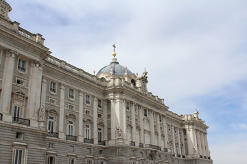 Fototapeta na wymiar Palacio Real, Royal Palace, Madrid, Spain