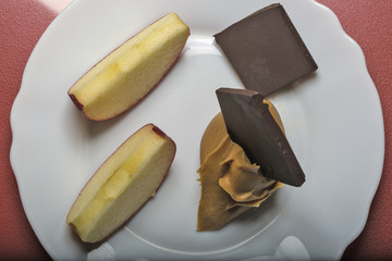 Chocolate, Apples and Peanut Butter