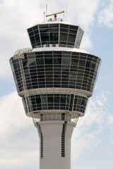 Obraz premium Tower, Flughafentower, Flugplatztower, München