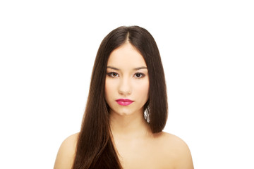 Fototapeta premium Beauty woman with full make up.