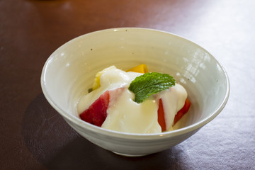 yogurt fruit salad