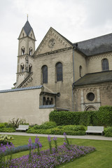 Fototapeta na wymiar Kirche St. Kastor in Koblenz, Deutschland