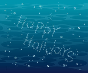 Happy Hlliday Hintergrund