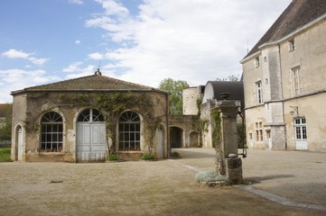 Château de Germolles en Bourgogne France