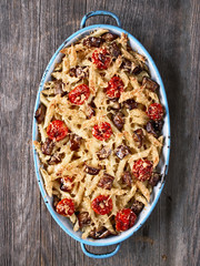 rustic italian baked penne pasta