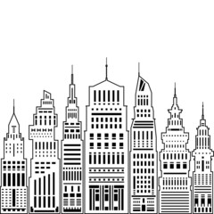 Fototapeta premium Modern Big City