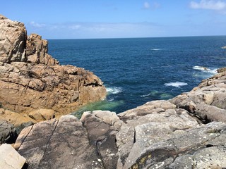 cliffs in Perros guirec