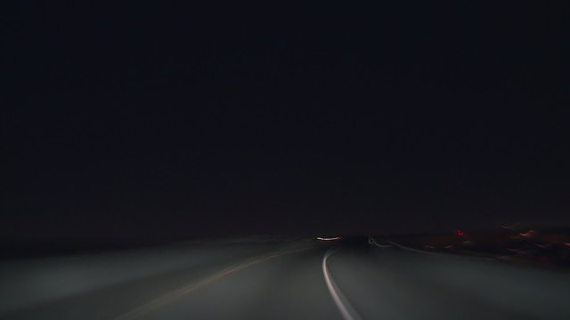 Freeway City Driving Time-lapse