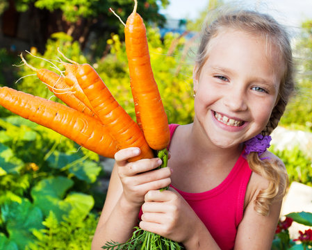 Child With Carrot