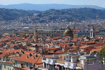 Fototapeta na wymiar Panorama of Nice