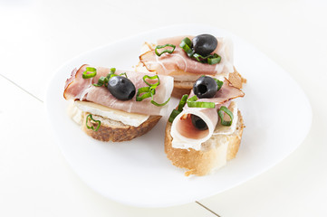 small sandwich