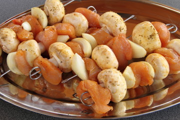 Spiese mit Hühnerfleisch