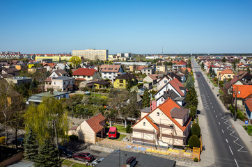 Fototapeta premium Aerial view of Opole