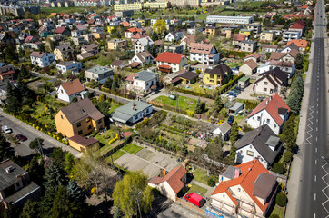 Aerial view of Opole