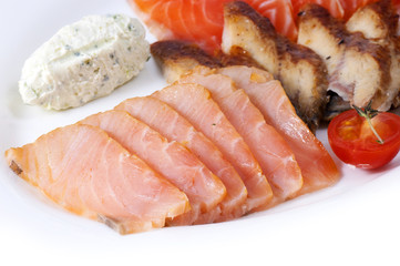 Assorted fish