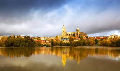 Fototapeta na wymiar November view of Salamanca