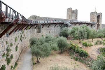 Obraz premium Monteriggioni , fortificazione lato interno