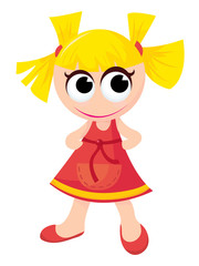 Cute Little Smiling Girl