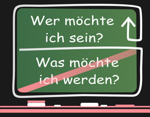 Wer m&ouml;chte ich sein