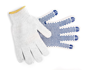 Working gloves isolated 